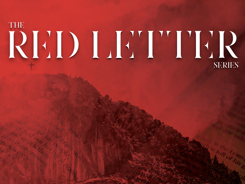 Red Letter Series - Die- What are you waiting for? - by Pastor Sean Cleary 
