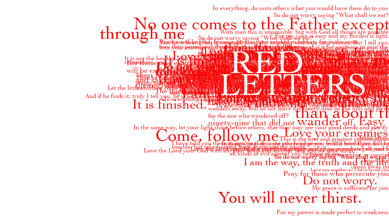 Red Letters - Stewardship is the Christian Life by Guest Speaker Pat Hale