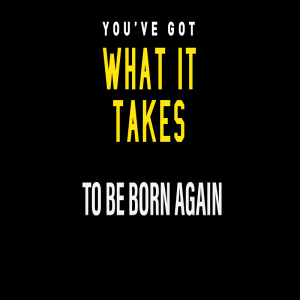 You’ve Got What It Takes - To Be Born Again