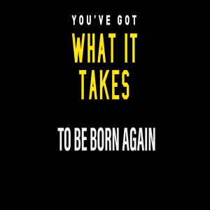 You've Got What It Takes - To Be Born Again