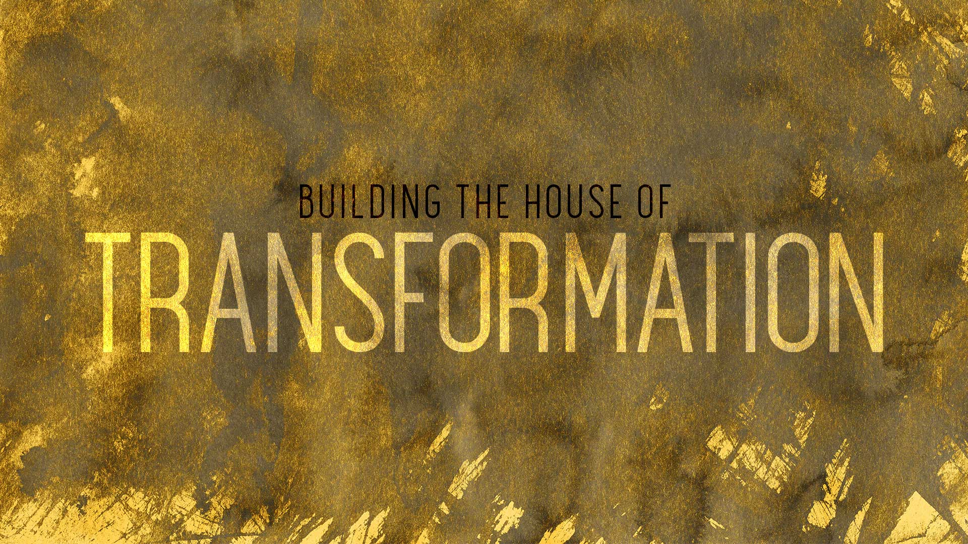 Building the House of Transformation - Ps. Jurgen Matthesius