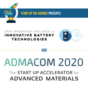 Start Up the Science Presents: Innovative Battery Technologies Challenge & AdMaCom 2020!