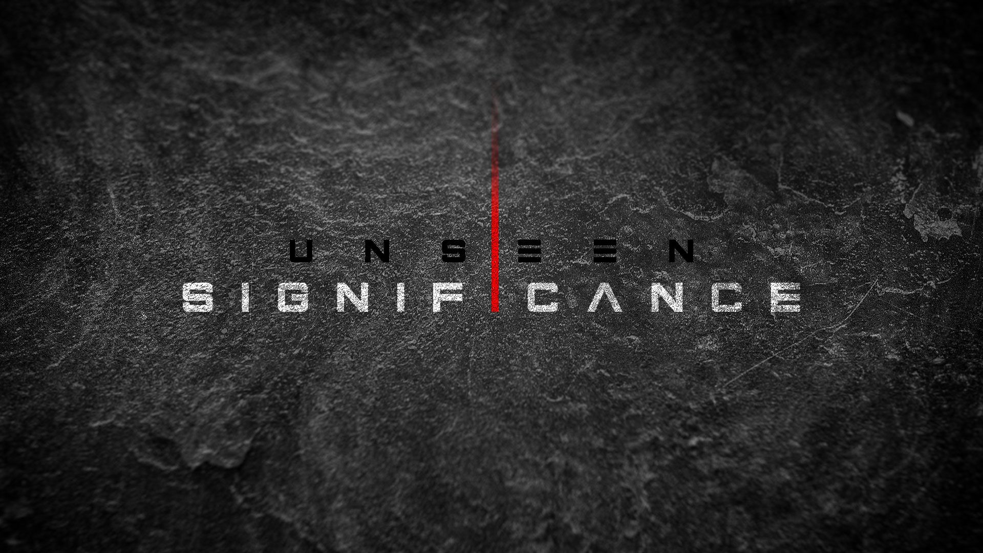 Unseen Significance - Ps. Jurgen Matthesius