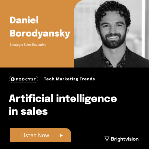 Artificial Intelligence in sales - Daniel Borodyansky