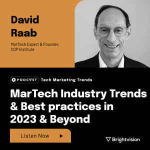 MarTech Industry Trends & Best practices - David Raab