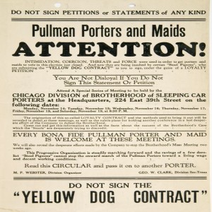 January 27 - Bans on Yellow Dog Contracts Ruled Unconstitutional