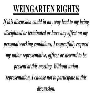 February 19 - Weingarten Rights