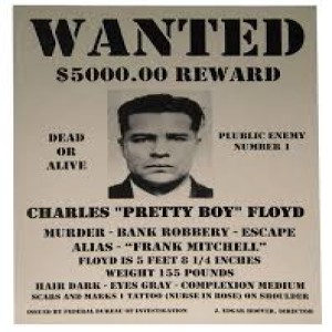 October 22 - Pretty Boy Floyd is Gunned Down