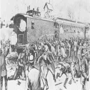 July 7 - State Militia Confronts Pullman Strikers