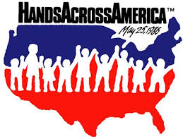 May 25 “Hands Across America” 
