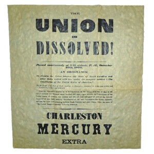 December 20 - THE UNION IS DISSOLVED!!!