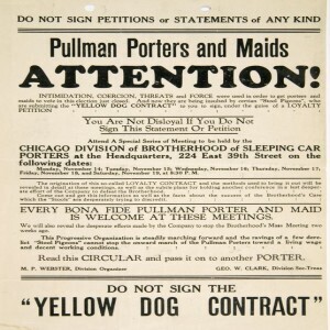 January 27 - Bans on Yellow Dog Contracts Ruled Unconstitutional