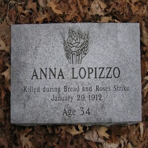 January 29 - Bread & Roses Striker, Anna LoPizzo, Shot Dead