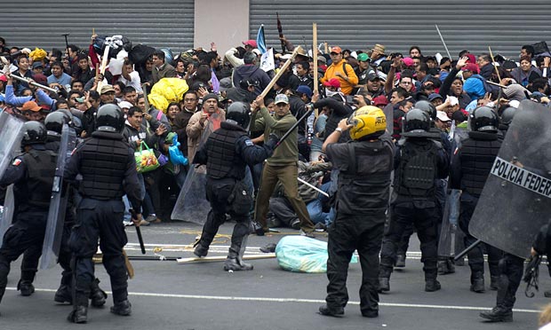 September 13 Beating Teachers in the Street