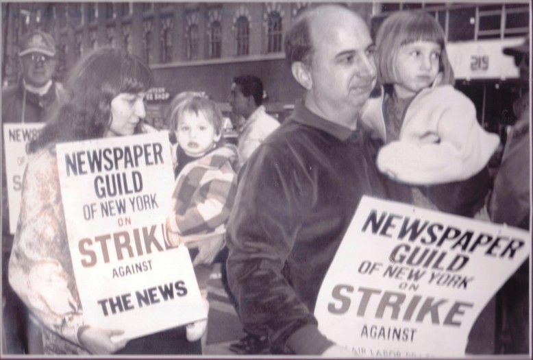 October 25 NY Daily News on Strike 