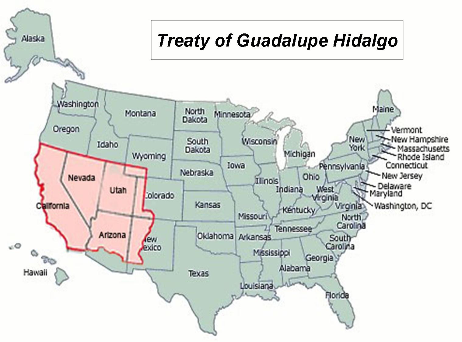 February 2 The Signing of the Treaty of Guadalupe Hidalgo