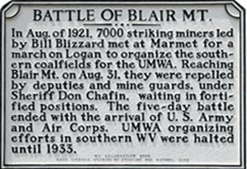 August 31 The Battle of Blair Mountain 
