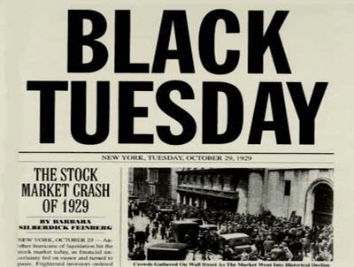 October 29 Black Tuesday 