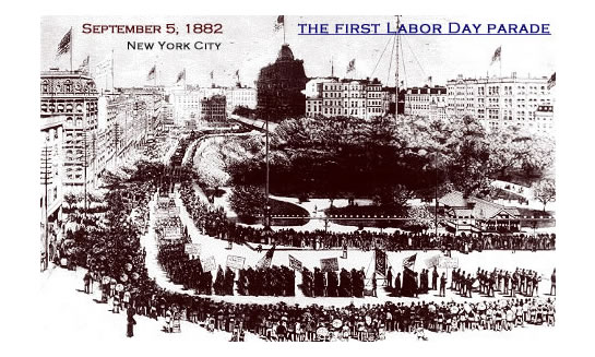 September 5 The First Labor Day Parade