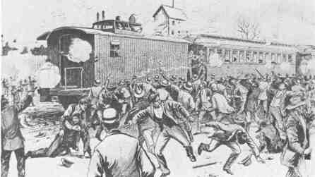 July 7 Pullman Strikers Attacked 