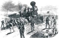 July 21 Great Railroad Strike Erupts 