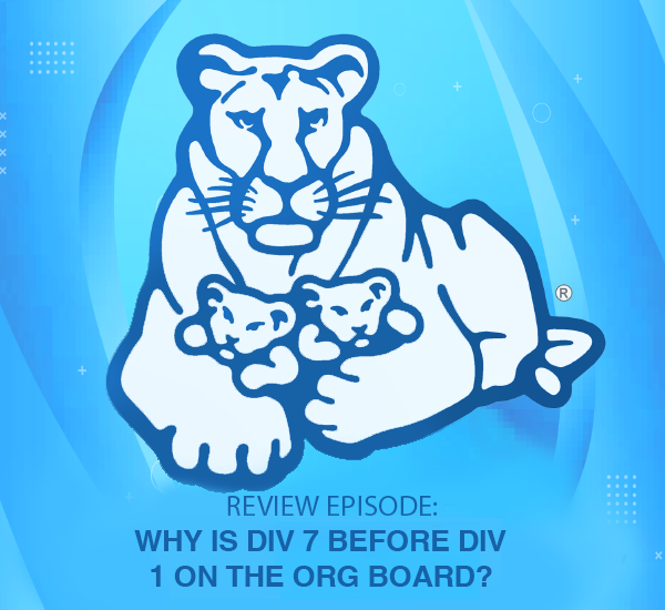 REVIEW EPISODE: Why is Div 7 before Div 1 on the Org Board? episode artwork