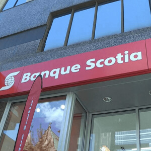 Banque Scotia : profits en baisse, provisions pour pertes en hausse