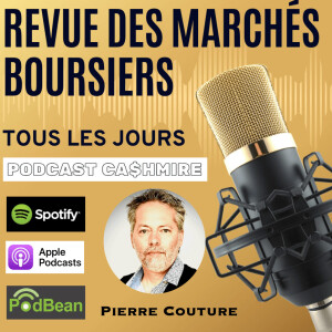 Du beau vert pour terminer la semaire : l'or fracasse les 2700 $US. Revue des marchés boursiers Ca$hMire du vendredi 18 octobre 2024