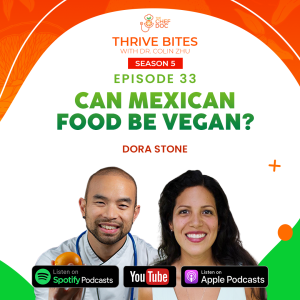 S5 Ep 33 - Can Mexican Food Be Vegan? with Chef Dora Stone