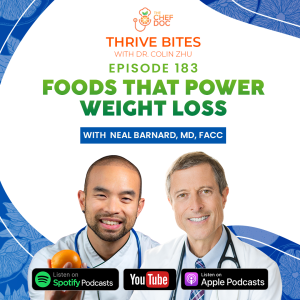 Ep 183 - Foods That Power Weight Loss with Dr. Neal Barnard