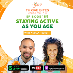 Ep 185 - Staying Active As You Age with Angela Fischetti