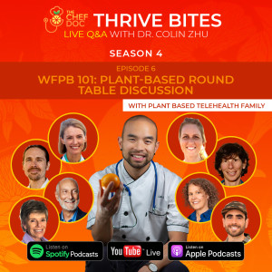 S 4 Ep 6 - WFPB 101 Roundtable Discussion with Plant-Based Telehealth