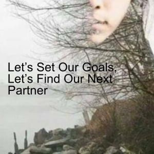 Let’s Set Our Goals, Let’s Find Our Next Partner