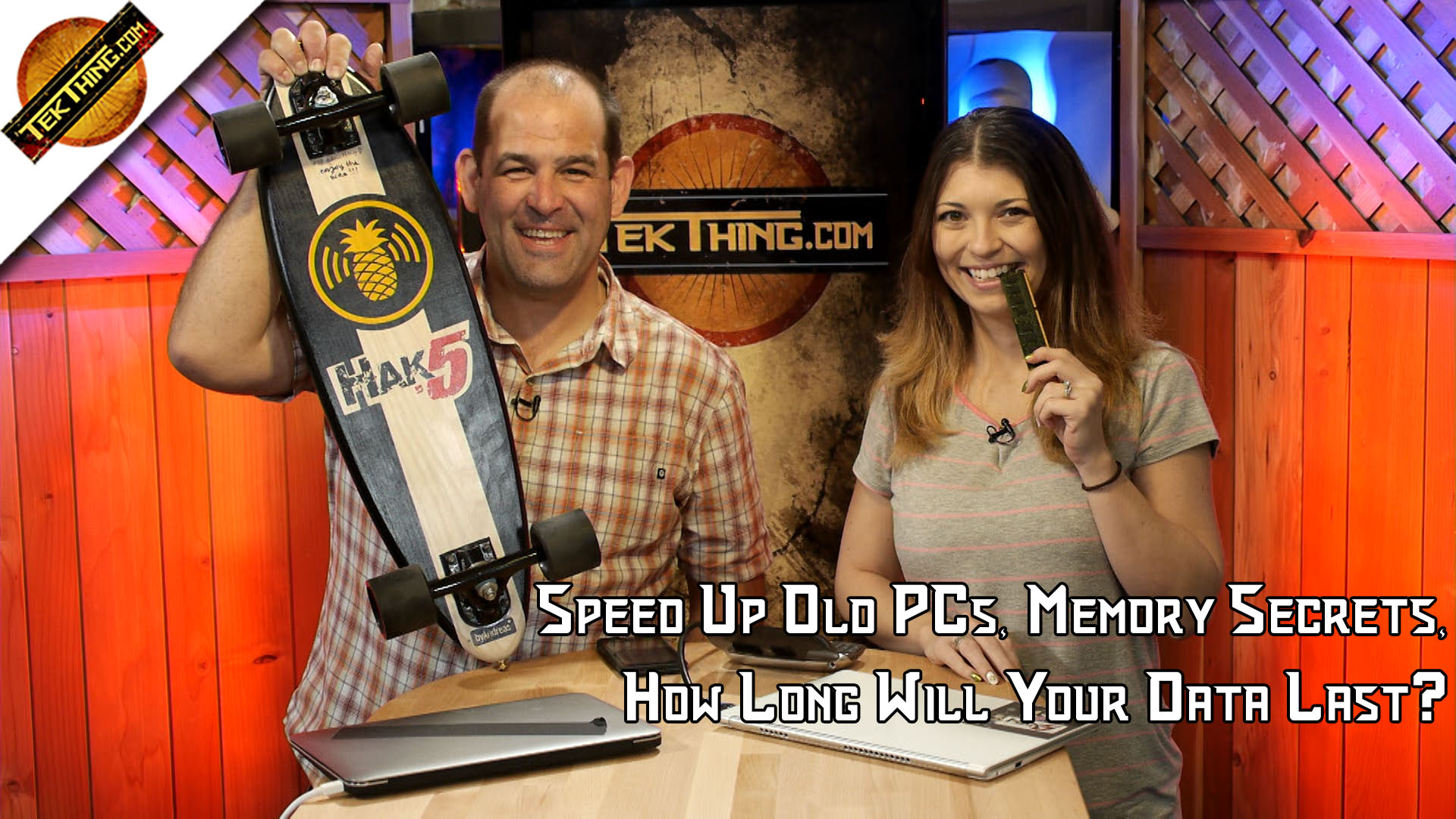 TekThing 11: Speed Up Your Old PC, RAM Secrets, How Long Will A Drive Last, and the Pebble Watch!