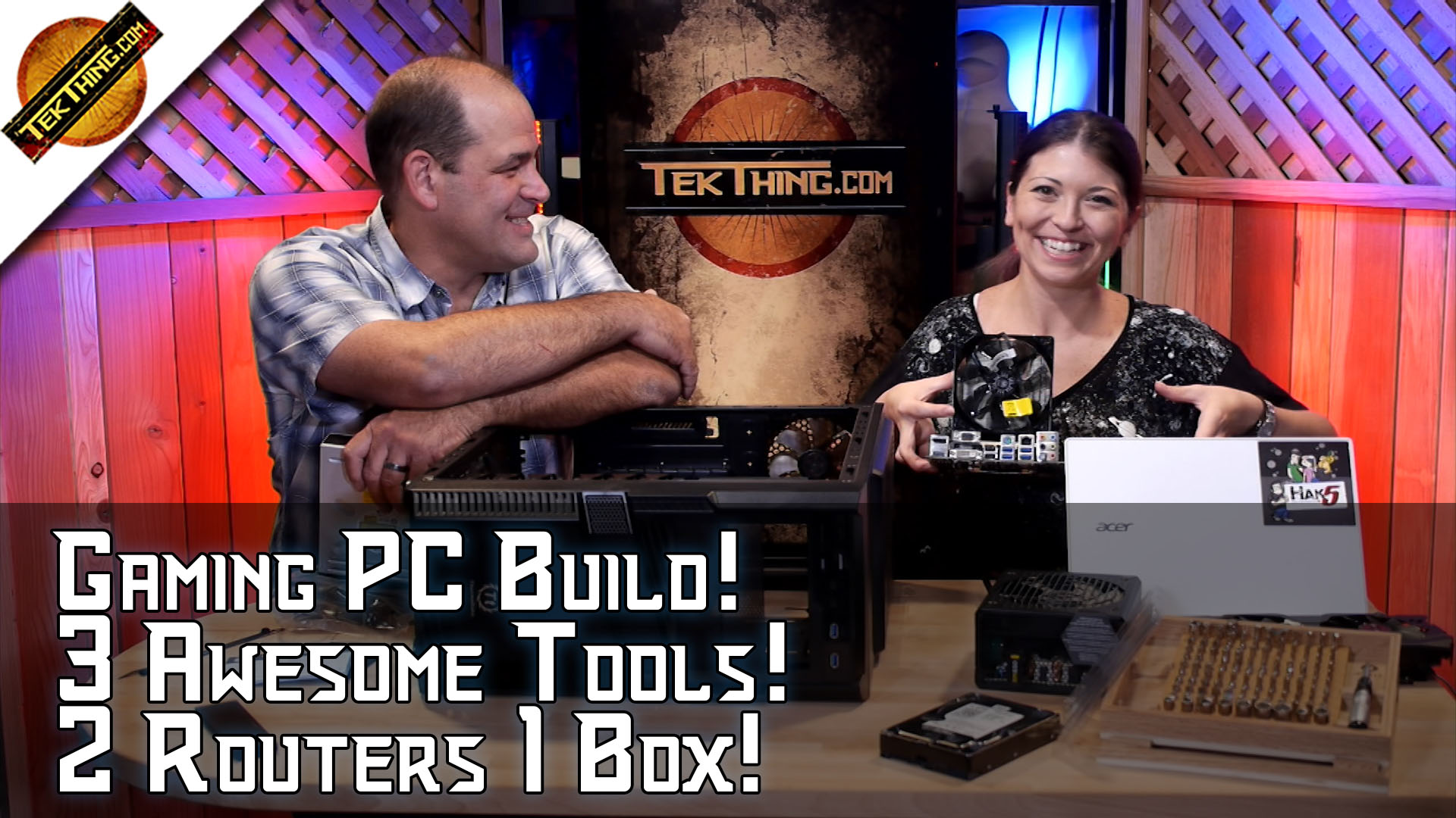 Gaming PC Build! Skip USB 3.1? 3 Awesome Measuring Tools, Two Routers One Box: Linux Route Command!
