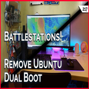 Battlestations: Our Computer Desks!!! Remove Ubuntu Dual Boot, SyncToy Syncs Folders Fast! -- TekThing 217