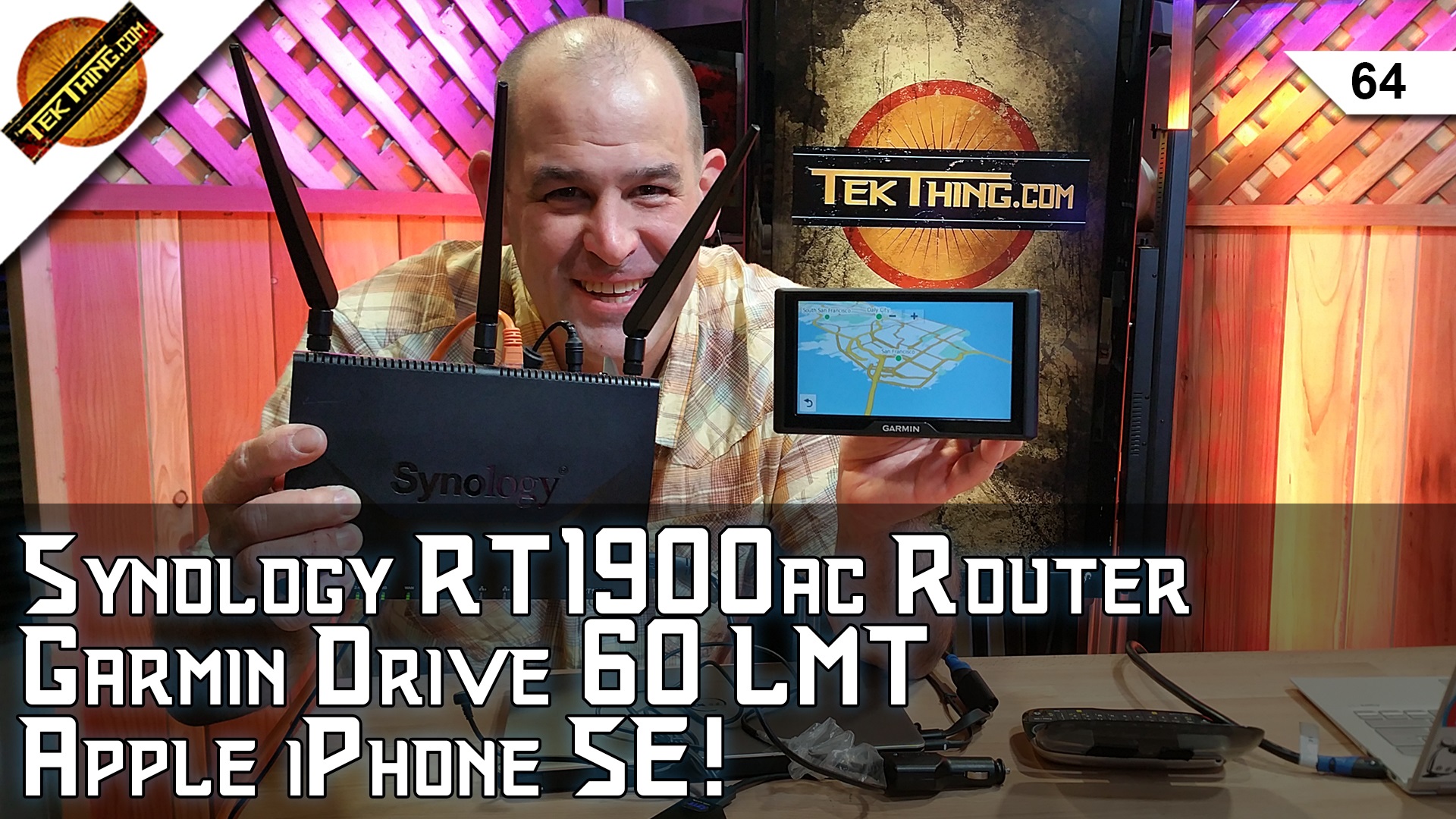 TekThing 64: Synology RT1900ac, Garmin Drive 60 LMT Reviews, Best Browser Extensions For Privacy, Apple SE Rocks!