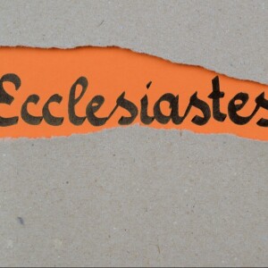 Ecclesiastes | Finding Loving Companionship under the sun