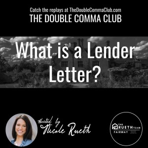 What is a lender letter and why do you need it?