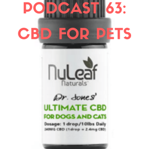 [Ep 63] CBD (Cannabidiol) for Dogs and Cats