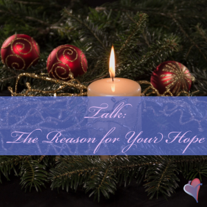 Young Catholics Respond - Talk: The Reason for Your Hope