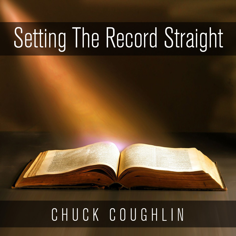 Setting the Record Straight - The Eucharist War - 4/28/18