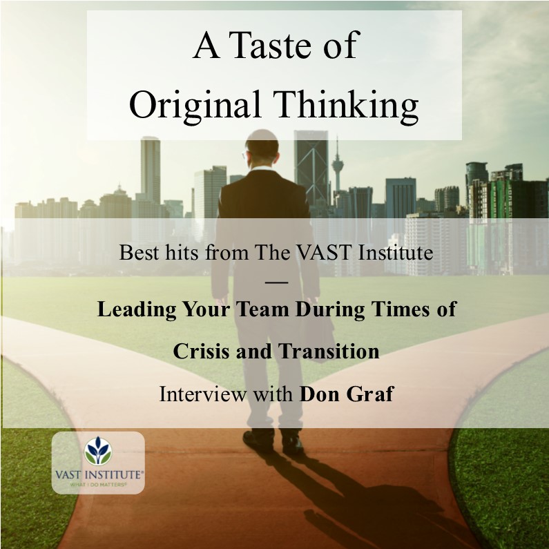 Leading Your Team During Times of Crisis and Transition