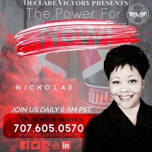 NOW! Minister Geraldine Nicolas