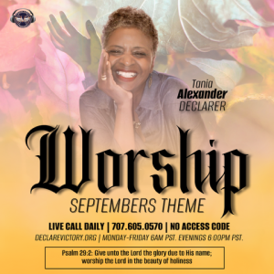 Worship | Tania Alexander | Thursday 09.19.24 | Join Us 6AM PST Monday-Friday