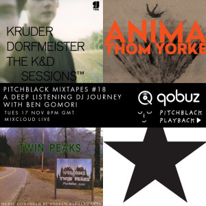 Pitchblack Mixtapes #18 x Qobuz: Caribou, Four Tet, Thom Yorke, David Bowie, Kruder & Dorfmeister