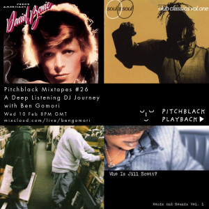 Pitchblack Mixtapes #26 (fixed) (Mos Def, ROSALÍA, DJ Shadow, David Bowie, Jill Scott)