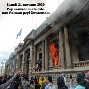 Emisyon Eritye Papa Desalin pou lendi 23 novanm 2020