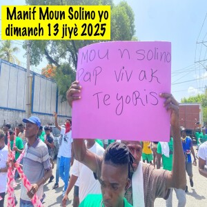 Emisyon Eritye Papa Desalin pou lendi 14 jiyè 2025