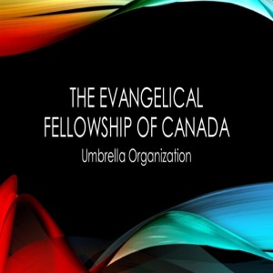 Evangelical Fellowship of Canada Update Message